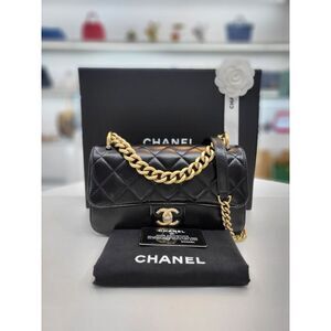 Accordion Flap Gold Chain Shoulder Crossbody Bag Series